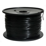 Plastic  PLA 1.75mm black, 1kg spool