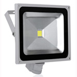 LED floodlight 50W/0.5W cold light, motion sensor