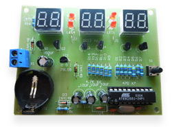 Радиоконструктор Часы, 6-и разрядный индикатор