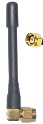 Антена RF433 SMA Male Угловая L=80mm 3dBi