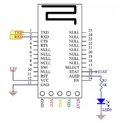 Модуль Bluetooth SPP-C JDY-31 , аналог HC-05/НС-06