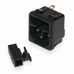 Network connector  AS-06 (C14) with fuse holder