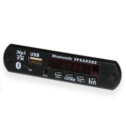 Front panel MP3/FM/USB/SD, MMCcard/Bluetooth/remote