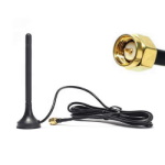 Antenna GSM 900/1800MHZ SMA Male L=110mm 5dBi 3m cable<gtran/>
