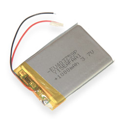  Li-pol battery  403759P, 800mAh 3.7V with protection board
