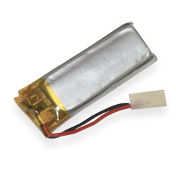  Li-pol battery  501230P, 130mAh 3.7V with protection board