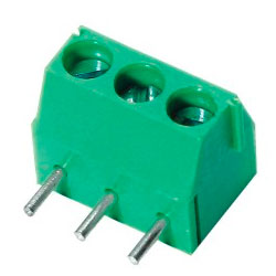 Screw terminal block CY350R-3.5-3P pitch 3.5mm Green
