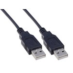 Cable USB2.0 AM/AM 1.4m black