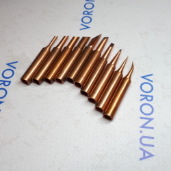 Copper Tips for Soldering Station set of 10 pcs series 900M (for Lukey, Yihua, Baku)
