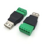 Nest USB Female type A with terminal block for cable