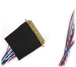  Matrix cable LVDS I-PEX 20453-20455 40-pin single 6 bit + LED
