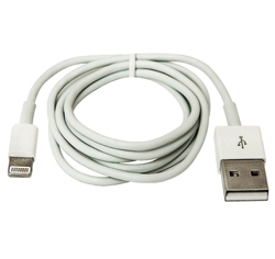 Cable USB 2.0 AM/Apple Lightning 1.0m white TPE