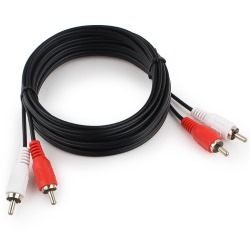 Cable Audio 3m, 2xRCA (tulip)/2xRCA (tulip)