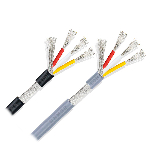 Signal cable UL2547 3x26AWG (7*0.14) PVC black
