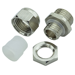 Sealed cable gland M8 x 1 Metal