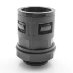 Cable gland for corrugated pipe AD13-M16 Black