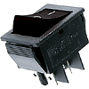 Перемикач клавішний KCD2-201 4pin ON-OFF чорний