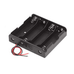 Battery compartment 4 * 18650 switching in series