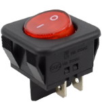 Key switch<gtran/> KCD2-10-201N ON-OFF 4pin RED