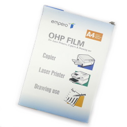 Film for laser printer EMPERO OHP [A4, pack of 100 pcs] for b/w printing