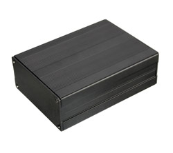 Корпус алюмінієвий 100*76*35MM aluminum case BLACK