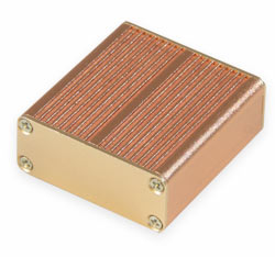 Корпус алюмінієвий 45*45*18.5MM aluminum case GOLD