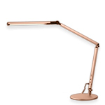 Table lamp on a stand<gtran/> + LED clamp 8W, model MSP-55, gold<gtran/>