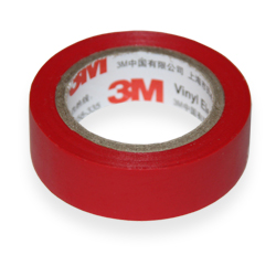  Electrical tape 3M 1500 PVC RED [18mm x 10m]