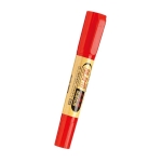 Permanent marker double G-0908, 6+2mm, red