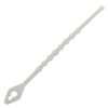 Cable tie knotted 150mm, White (100pcs)