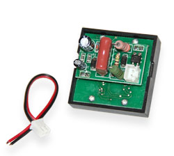 Вольтметр панельный цифровой DL91-20-LED  (дисплей LED, 80-300V AC)