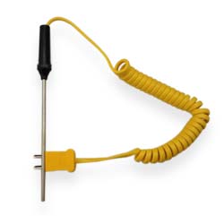 Immersion K-type thermocouple TP-10 100 mm