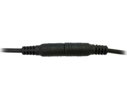 Штекер 5.5/2.1 для светодиодных лент черный кабель