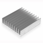 Aluminum radiator  W92 X 26 7.3 cm ±3 mm