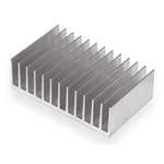 Aluminum radiator  W122 X 38 8.2 cm ±3 mm