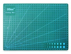  Cutting mat 9Sea A4 size (white base)