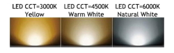 Лампа настольная на струбцине 9501LED dimming+CCT 182 LED СЕРАЯ