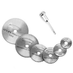 Cutting disc toothed for engraver set 6 pcs