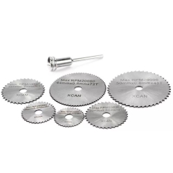 Cutting disc toothed for engraver set 6 pcs