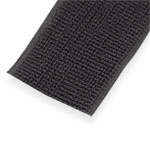  Velcro tape elastic  Velcro [50mm x1m] BLACK felt