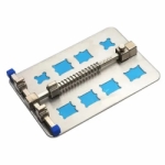 T-shaped spring<gtran/>  small board holder 130x90mm with slots<gtran/>
