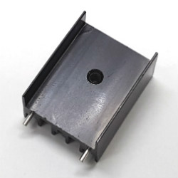 Радіатор алюмінієвий 30*23*16MM heat sink (with pin)