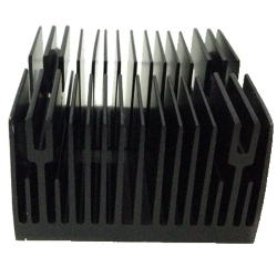 Радіатор алюмінієвий 53*31*53MM aluminum heat sink BLACK