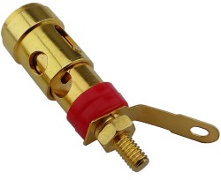 Instrument terminal spring loaded HM-249 Red