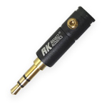 Штекер на кабель Ranko 3-pin 3.5mm Чорний