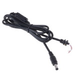 Plug with cable 5.5/2.5mm 0.4mm2 1.2m black