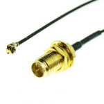 Cable RP-SMA female - IPEX U.FL female RF1.13 L=100mm