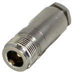 RF connector N female to RG6 cable
