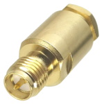 RF connector<gtran/> RP-SMA female to RG58 cable<gtran/>