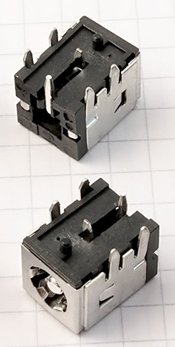 Разъем DC Power Jack PJ018 (2.50mm center pin)
